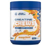 Applied Nutrition Creatine Chews, 90 Gommes à Mâcher, Orange Burst, Créatine Monohydrate, 630 g, Sans Gluten, pour la Performance Musculaire