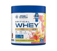 Applied Nutrition Critical Whey (132g) Smoothie à la banane Chiquita et à la fraise - Protéines - Mélange de protéines de lactosérum