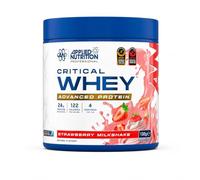 Applied Nutrition | Critical Whey (132g) | Whey protéine | Whey protéine premium pour prise de masse propre - Strawberry Milkshake