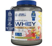 Applied Nutrition Critical Whey (2000g) Smoothie à la banane Chiquita et à la fraise - Protéines - Mélange de protéines de lactosérum
