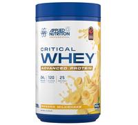 Applied Nutrition Critical Whey (825g) Banana Milkshake - Protéines - Mélange de protéines de lactosérum