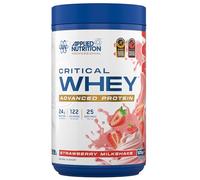 Applied Nutrition Critical Whey (825g) Milkshake aux fraises - Protéines - Mélange de protéines de lactosérum