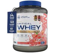Applied Nutrition Protéines Critical Whey – Mélange de lactosérum 2000 g – Milkshake aux fraises