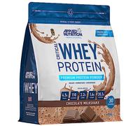 Applied Nutrition Critical Whey Protein Powder 900g - High Protein Powder, Protein Milkshake, Muscle Building Supplement with BCAAs & Glutamine (900g - 30 Servings) (Chocolate)