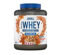 Applied Nutrition Critical Whey Protein Powder 900g - High Protein Powder, Protein Milkshake, Muscle Building Supplement with BCAAs & Glutamine (2kg - 67 Servings) (2kg, Toffee Popcorn)