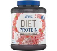 Applied Nutrition Diet Whey, Protéines de Whey, Complément de Protéines en Poudre Faible en Glucides et en Sucre, avec CLA, L-Carnitine, Thé Vert (1.8kg, Strawberry)