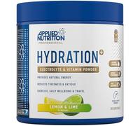 Applied Nutrition Hydration+ - Poudre d'Électrolytes et de Vitamines, Boisson Isotonique, Hydratation, Énergie, Moins de Fatigue, 240 g, 30 Portions (240g, Lemon & Lime)