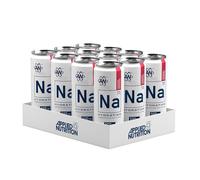 Applied Nutrition Na-11 Hydration Boisson Électrolyte Gazeuse, Sans Sucre, 500mg Sodium, Magnésium et Potassium avec Niacine et Vitamine B12, Baies Surgelées, 12 Canettes x 330ml