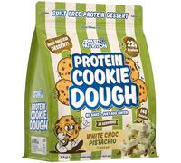 Applied Nutrition Pâte à Biscuits Protéinée, Collation Protéinée, Préparation à Cookies Protéinés, Plus de 22 g de Protéines par Portion, Faible en Calories, 1 kg (1kg, White Chocolate Pistachio)