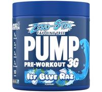 Applied Nutrition Pump 3G Pre-Workout (Zero Stimulant), Icy Blue Raz (EAN 5056555204993) - 375g