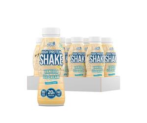 Applied Nutrition Rtd High Protein Shake 330Ml Vanilla Ice Cream X 8