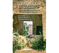 Applied Psychology in Context: Stories and Lessons from Palestinian Villages