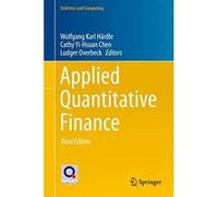 Applied Quantitative Finance - [Livre en VO] Wolfgang Karl Hã¤rdle, Cathy Yi - Hsuan Chen, Ludger Overbeck (Auteur)