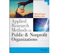 Applied Research Methods In Public And Nonprofit Organizations