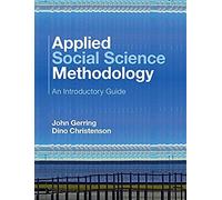 Applied Social Science Methodology