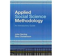 Applied Social Science Methodology