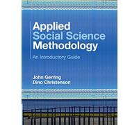 Applied Social Science Methodology – An Introductory Guide – Cambridge University Press