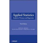 Applied Statistics by Mickey Paperback Book Olive Jean Dunn, Ruth M. Mickey, Virginia A. Clark (Auteur)