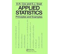 Applied Statistics - Principles And Examples