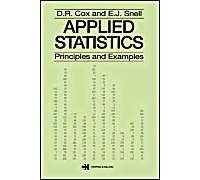 Applied Statistics - Principles And Examples