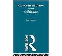 Applied Studies Towards A Sociology Of Language