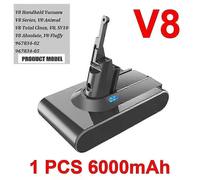 Applies to NEW for Dyson V6 V7 V8 V10 Battery Series DC62 SV11 SV10 SV12 SV09 Handheld Vacuum Cleaner Spare battery Replacement Battery 26s