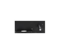Applique 2 + 8 W 4 000 K Velazquez Dcho Noir Usb+Qi 130lm Double Allumage 14 x 35 x 14 cm