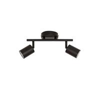 Atmosphera – Applique murale/plafonnier Vico 25,5 x 10 cm Noir