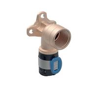 Geberit Coude de raccordement FlowFit 620821001 DN 15, Ø 20 mm, Rp 3/4, 5,2 cm, 90 degrés