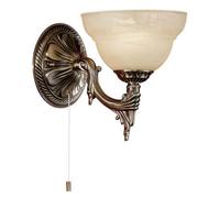 Applique A 1 Lumière Bronze Or Classique Collection GL1540
