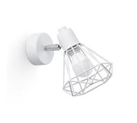 Applique Acier Blanc E14 1 Artemis