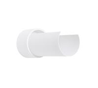 Applique Acier Blanc E27 1 Flash