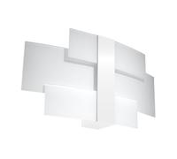 Applique Acier Blanc G9 2 Celia