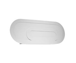 Applique Acier Blanc G9 2 Saccon