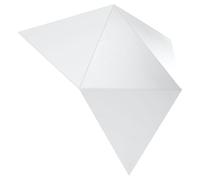 Applique murale SOLIDO acier blanc 2 ampoules Blanc G