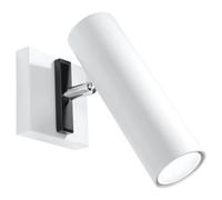Applique Acier Blanc GU10 1 Direzione