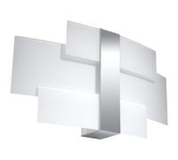 Sollux lighting Lighting Celia SL.0350 Applique murale en acier inoxydable Blanc