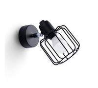 Applique Acier Noir E14 1 Beluci