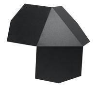 Applique Acier Noir G9 2 Tre