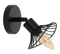 Atmosphera – Applique Adelia en métal noir 10 cm