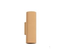 Sollux Lighting Applique murale Karbon SL.1651 2x10W GU10 Aluminium doré H20 cm