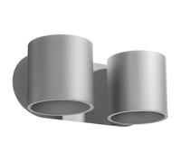 Applique Aluminium Gris G9 2 Orbis