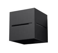 Applique design HOBI - aluminium - noir