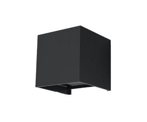 Applique Aluminium Noir LED 1 Luca