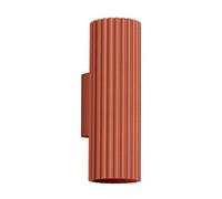 Applique Aluminium Ocre Rouge GU10 2 Karbon 20