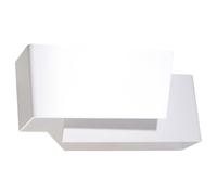 Applique applique applique acier blanc UP & DOWN L 20 cm salon chambre couloir