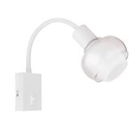 Applique Applique Lampe de chambre Lampe de lecture Flexo-Spot Blanc H 46,5 cm