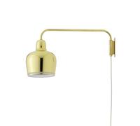 Applique Applique Murale Artek A330S Golden Bell en Laiton