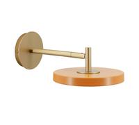 Applique Applique Murale Asteria Abat-jour Court Orange