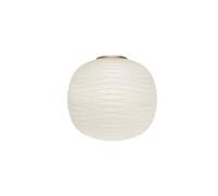 Applique Applique Murale Foscarini Gem Semi MyLight Or/Blanc